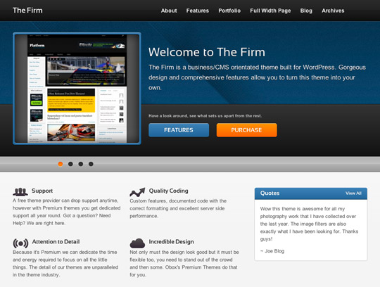 WordPress Business Themes